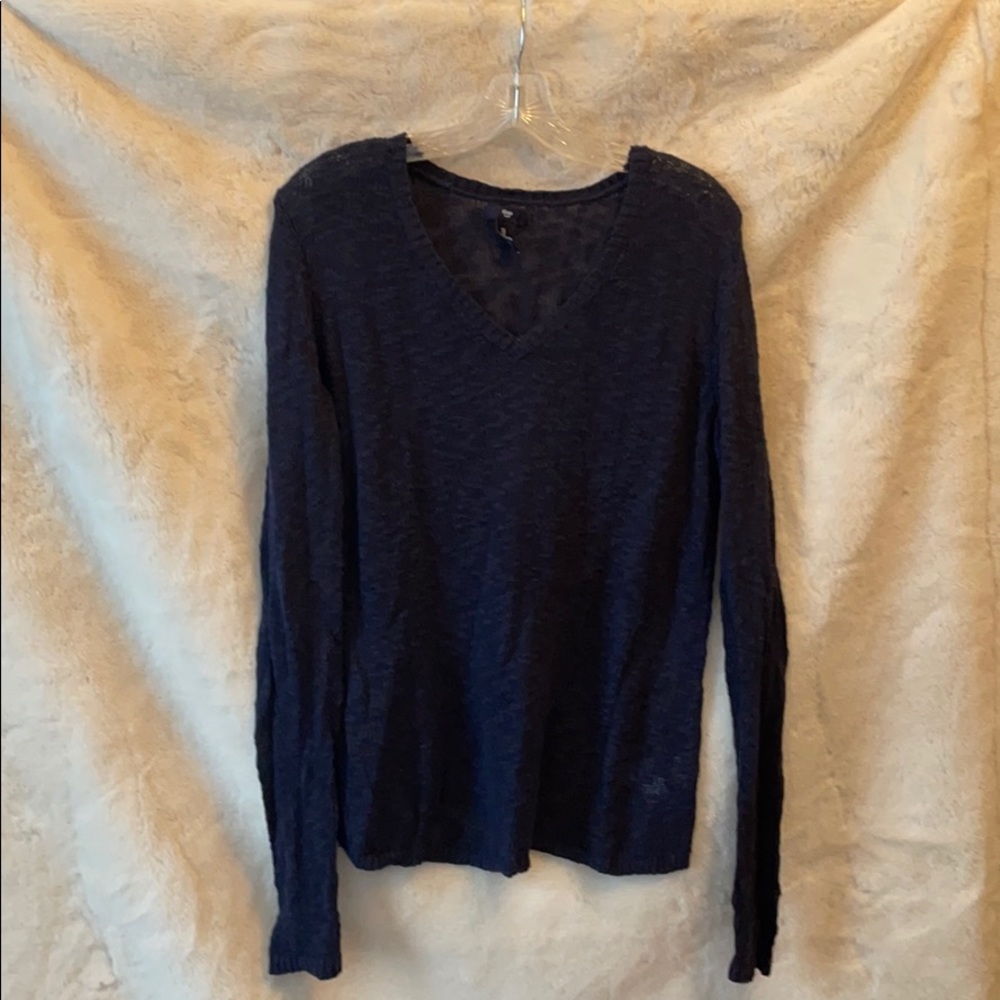 gap navy blue sweater